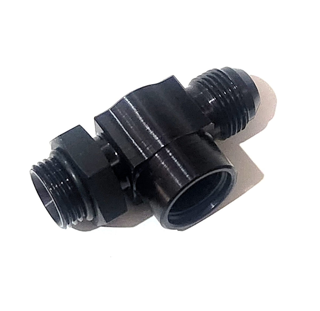 Bulkhead single tee fitting