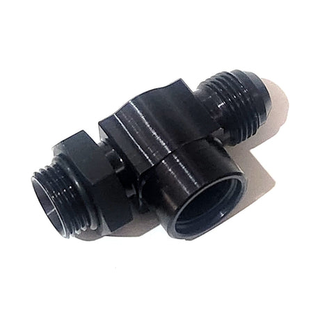 Bulkhead single tee fitting