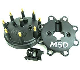 MSD 4" Black Cap & wire retainer